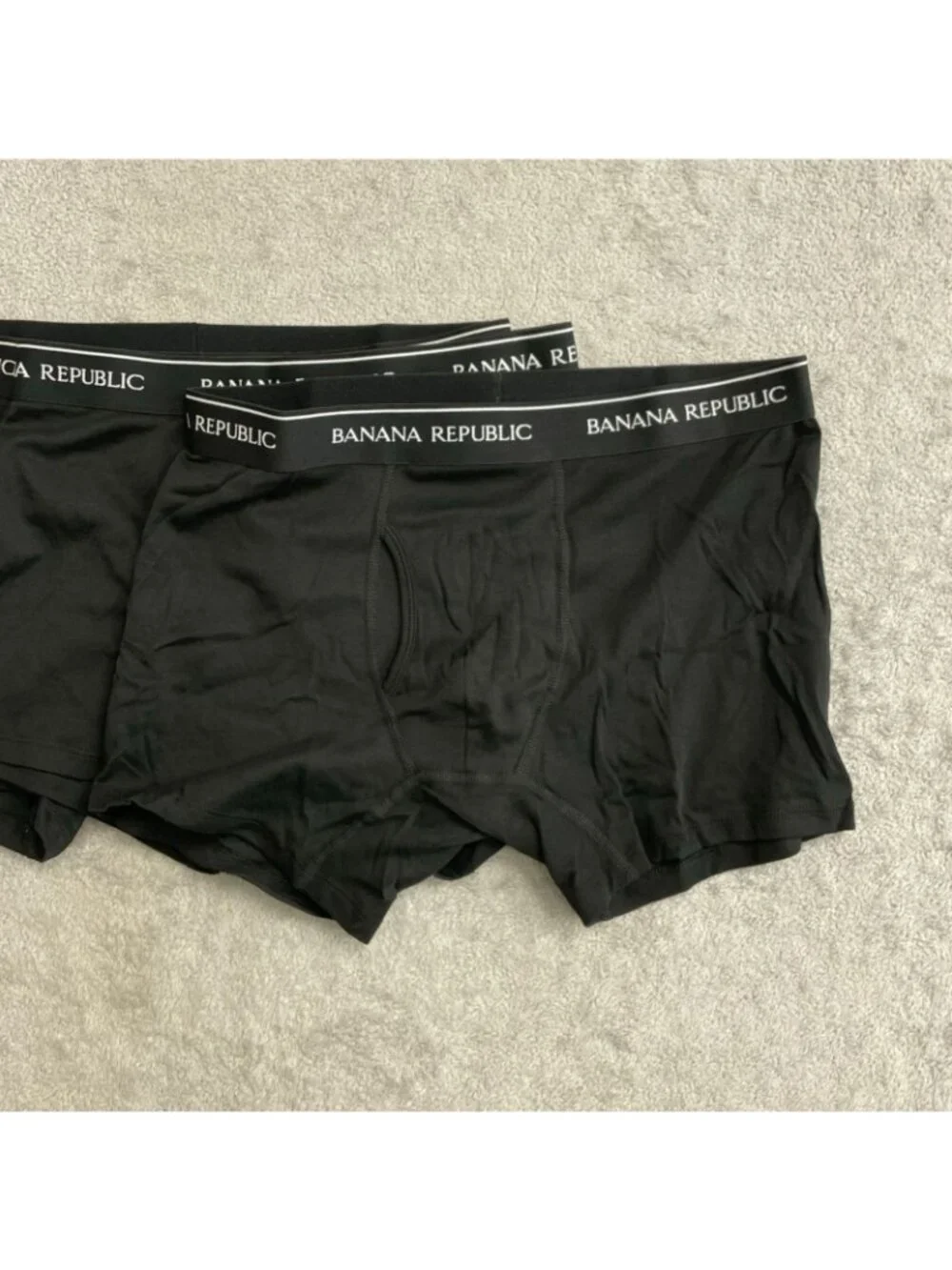 NWOB Banana Republic Men's Size L Boxer Briefs 3-Pack Black J2117